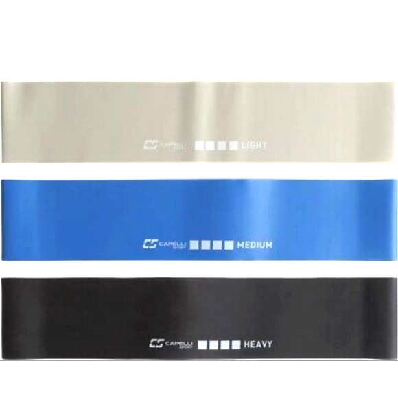 Capelli Sport 3 Pack Looped Resistance Bands - Picture 2 of 6